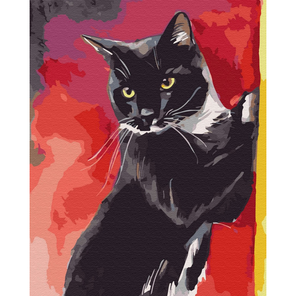 Картина по номерам Тварини, птахи та риби - Мистер Кот