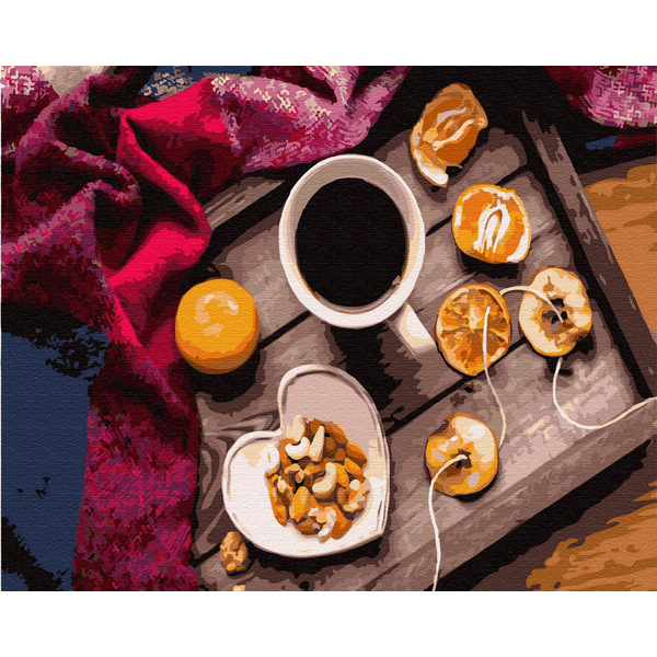 Картина по номерам Натюрморти - Смачна перерва