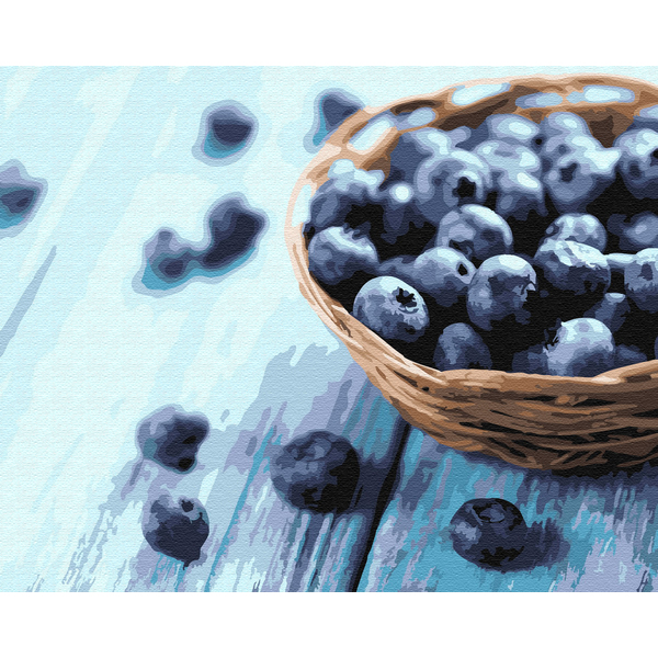 Картина по номерам Натюрморти - Чорниця