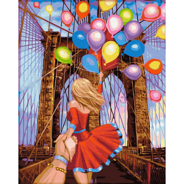 Картина по номерам Авторські колекції - Слідуй за мною: Бруклінський міст