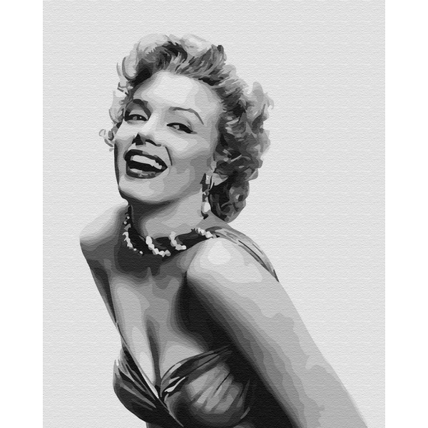 Картина по номерам Люди на картинах - Незабутня Монро