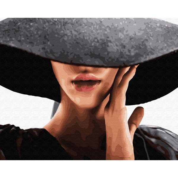 Картина по номерам Люди на картинах - Дама з секретом