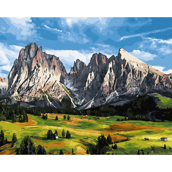 Картина по номерам Пейзажі - Гори