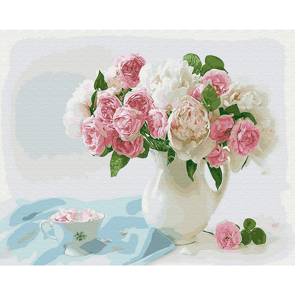 Картина по номерам Квіти - Сама ніжність