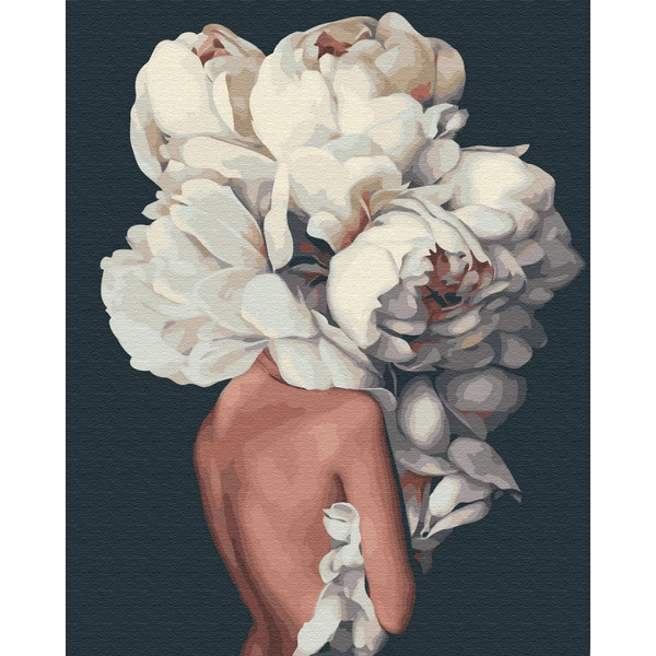 Картина по номерам Преміум картини - Женственные пионы