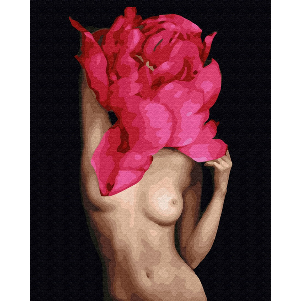 Картина по номерам Преміум картини - Распустившийся цветок