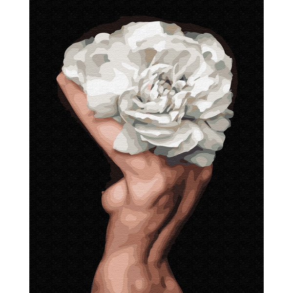 Картина по номерам Преміум картини - Искусный цветок