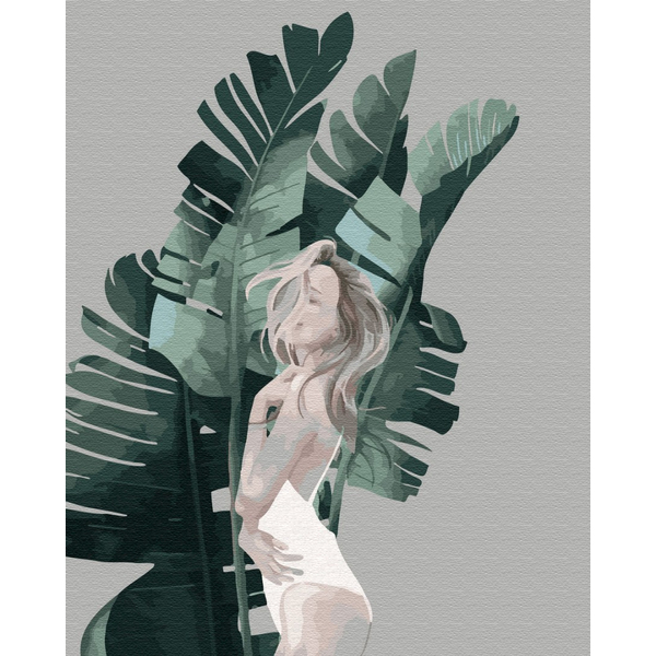 Картина по номерам Авторські колекції - Листя Балі