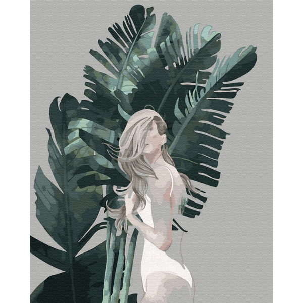 Картина по номерам Авторські колекції - Листя Бора-Бора