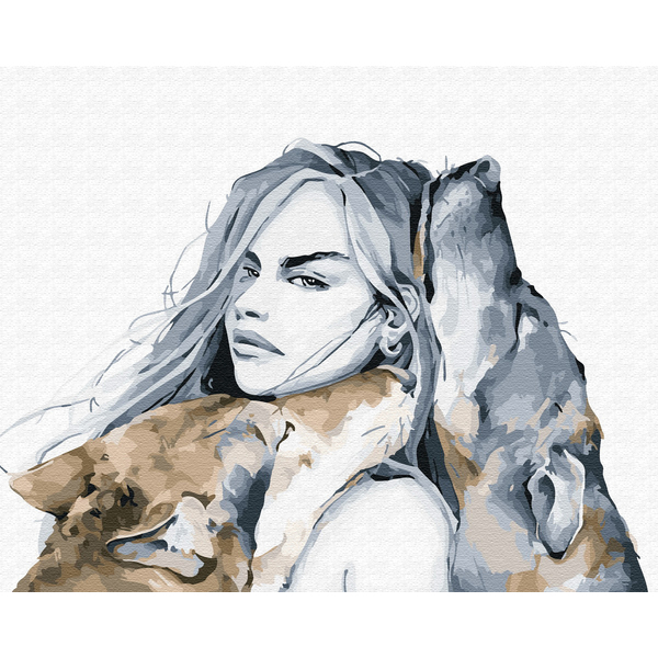 Картина по номерам Авторські колекції - Улюблена пані