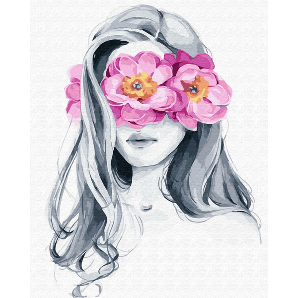 Картина по номерам Авторські колекції - Квітковий погляд