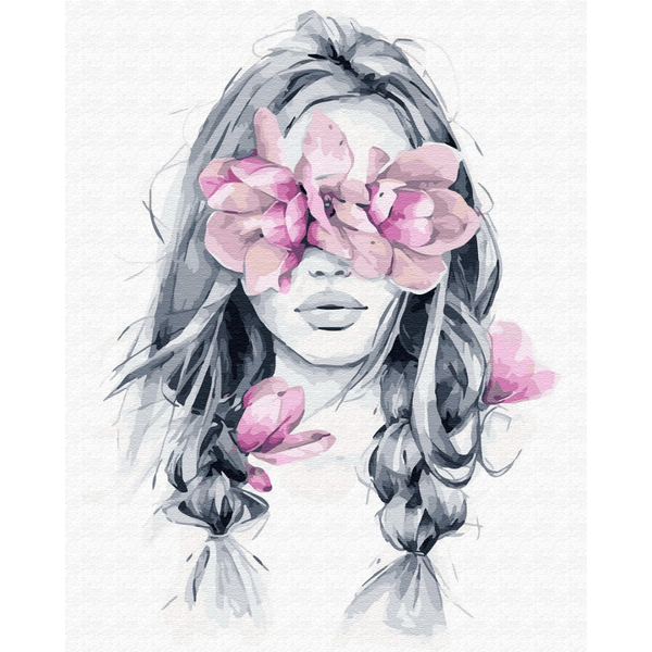 Картина по номерам Авторські колекції - Погляд магнолій