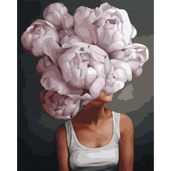 Картина по номерам Авторські колекції - Безліч півоній