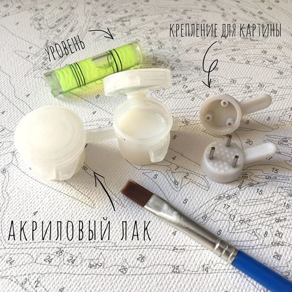 Акриловий лак - Захисний лак, кріплення, рівень