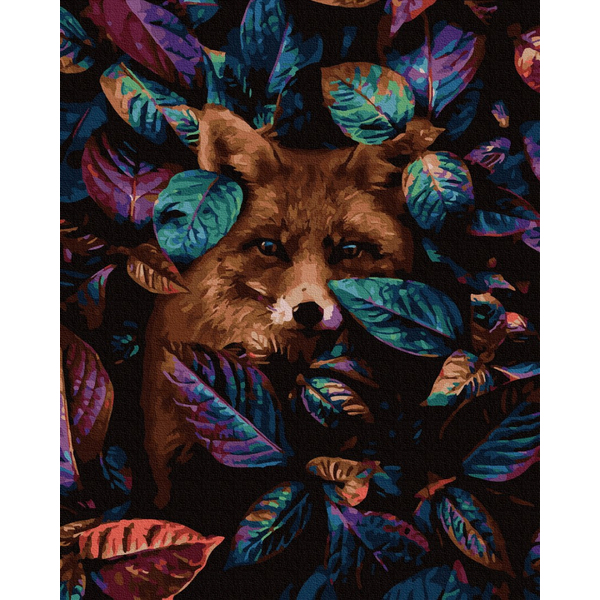 Картина по номерам Авторські колекції - Погляд лисиці