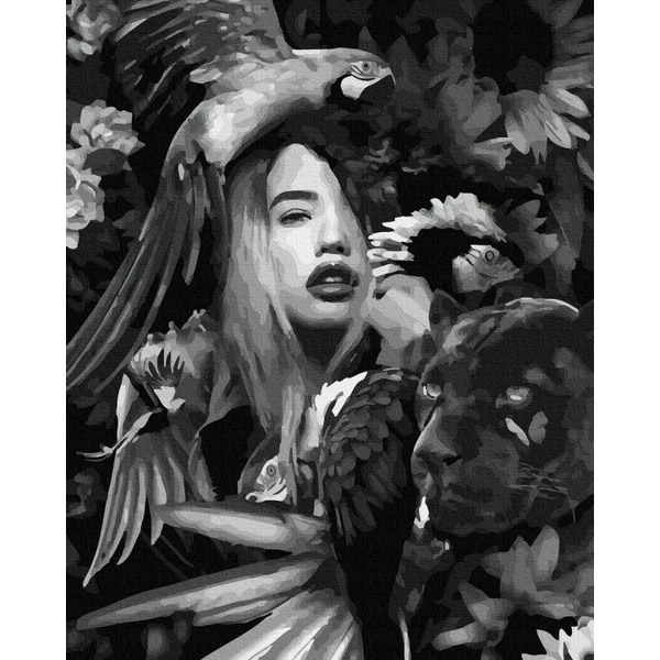 Картина по номерам Авторські колекції - Загадкова амазонка