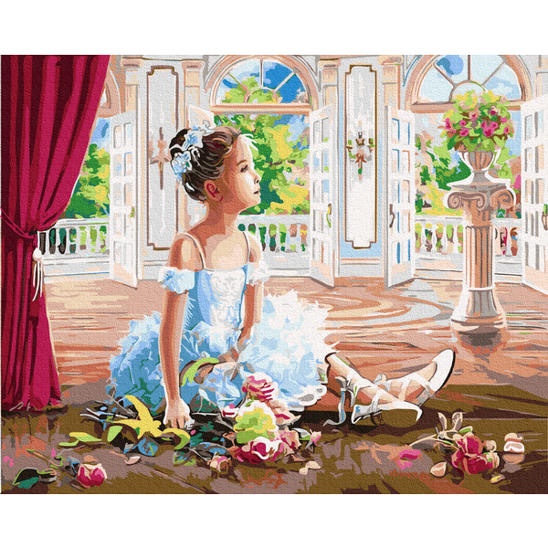 Картина по номерам Діти та ангели - Маленький ангел