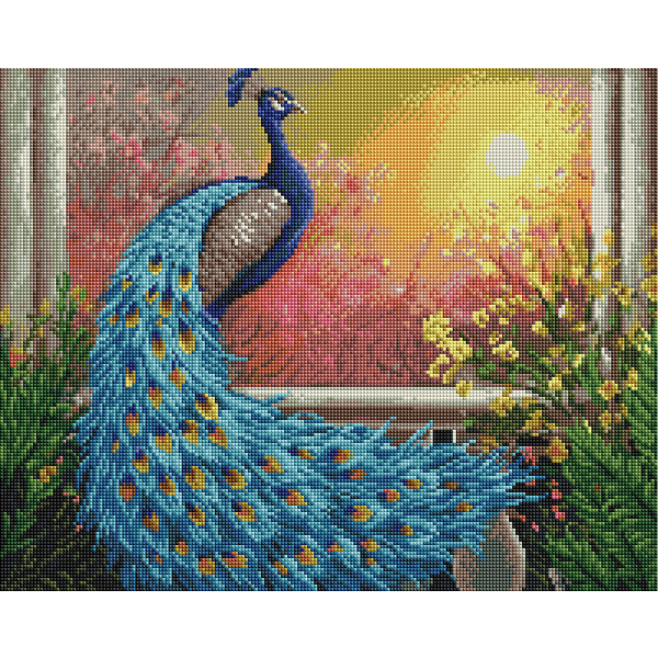 Алмазна мозаїка 40х50 - Королівський птах