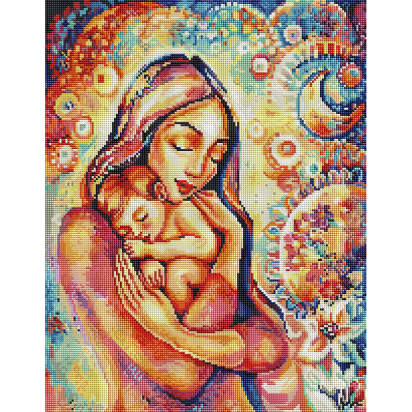 Алмазна мозаїка 40х50 - Чари материнства