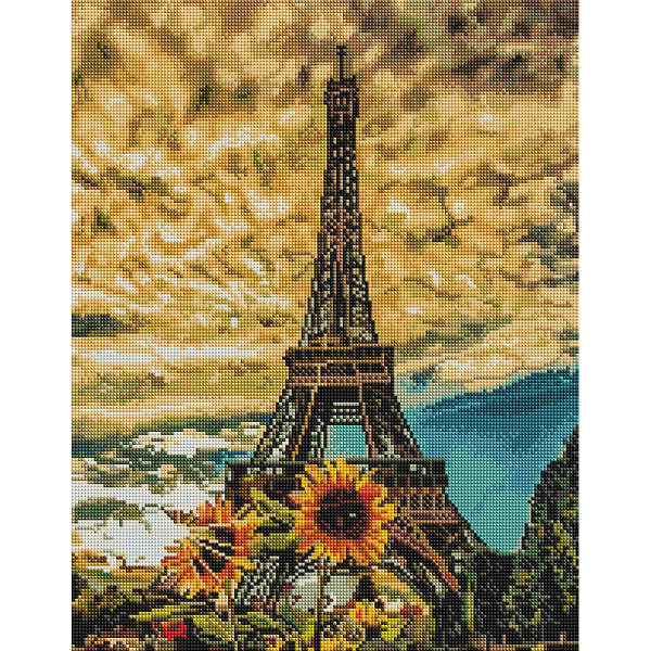 Алмазна мозаїка 40х50 - Фарби Парижа