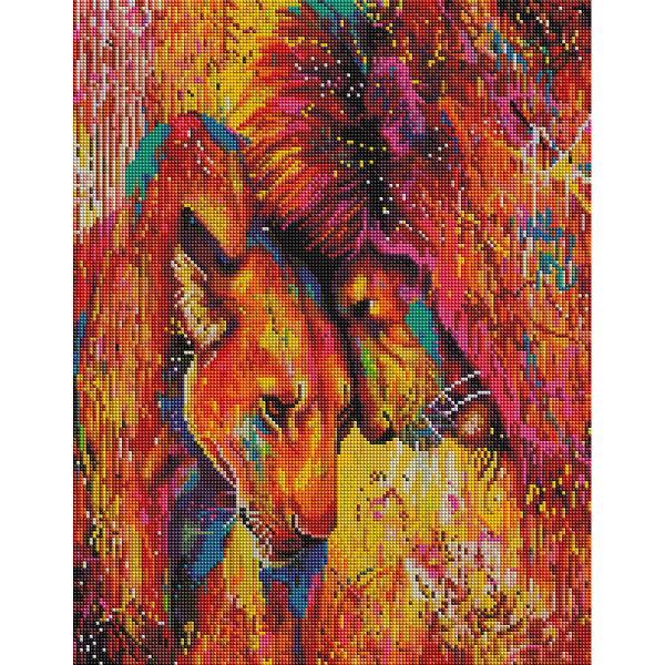 Алмазна мозаїка 40х50 - Царська пара