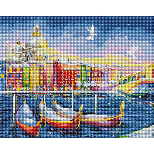 Алмазна мозаїка 40х50 - Казкова Венеція