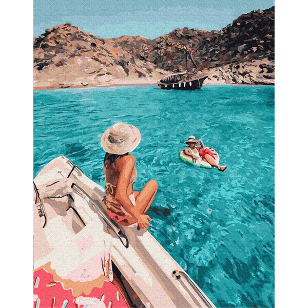 Картина по номерам Пейзажі - Вічне єгипетське літо