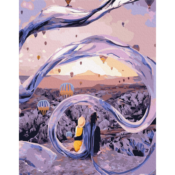 Картина по номерам Города - Політ мрії