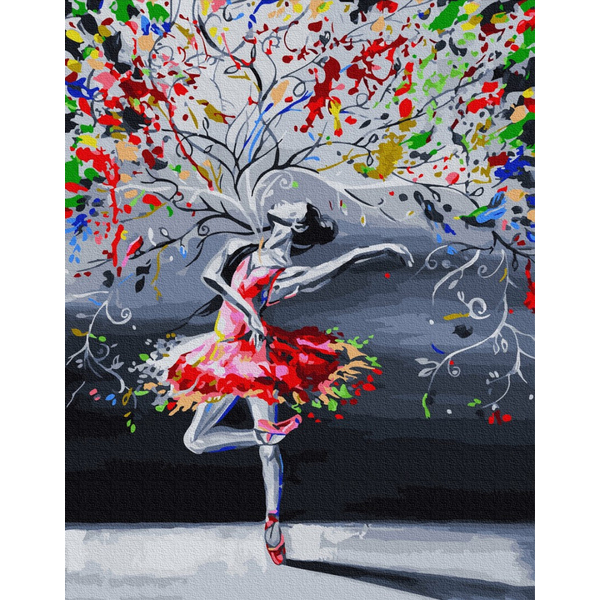 Картина по номерам Авторські колекції - Квітучий танок