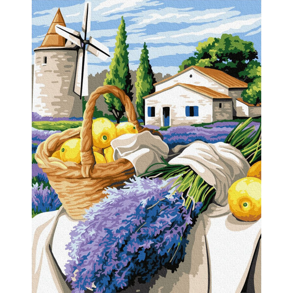 Картина по номерам Для початківців - Букет на обжинки