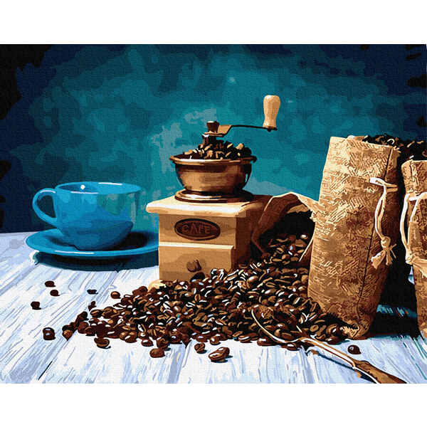 Картина по номерам Натюрморти - Магія кави