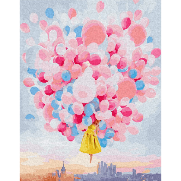 Картина по номерам Авторські колекції - Політ На Кульках