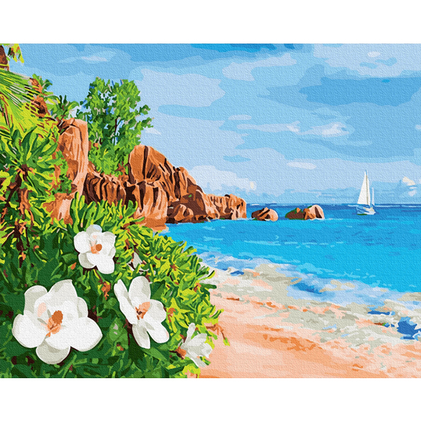 Картина по номерам Природа - Узбережжя