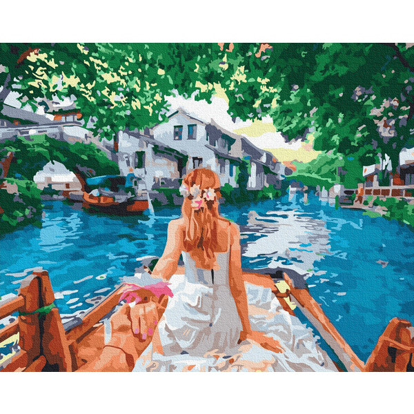 Картина по номерам Люди на картинах - Пливи За Мною