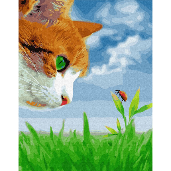 Картина по номерам Для початківців - Щенятка