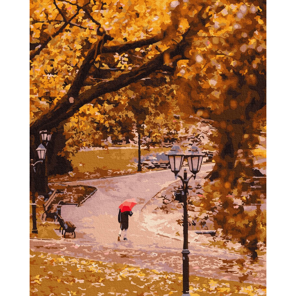Картина по номерам Пейзажі - Осінній парк