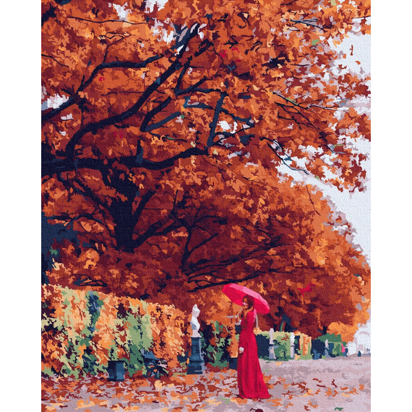 Картина по номерам Люди на картинах - Осіння панна