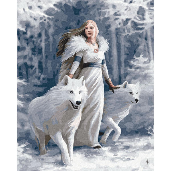 Картина по номерам Люди на картинах - Снігова королева