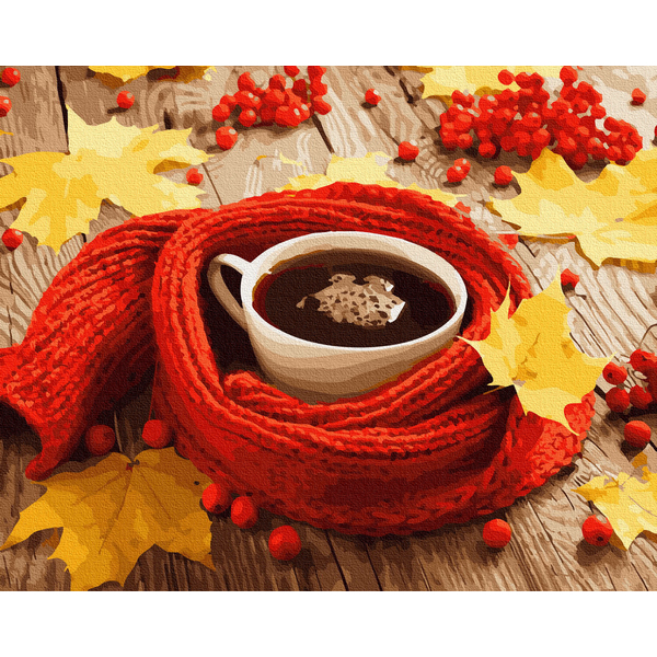 Картина по номерам Натюрморти - Осінній затишок