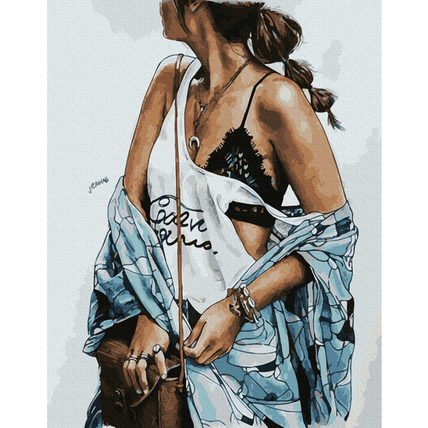 Картина по номерам Преміум картини - Кежуал