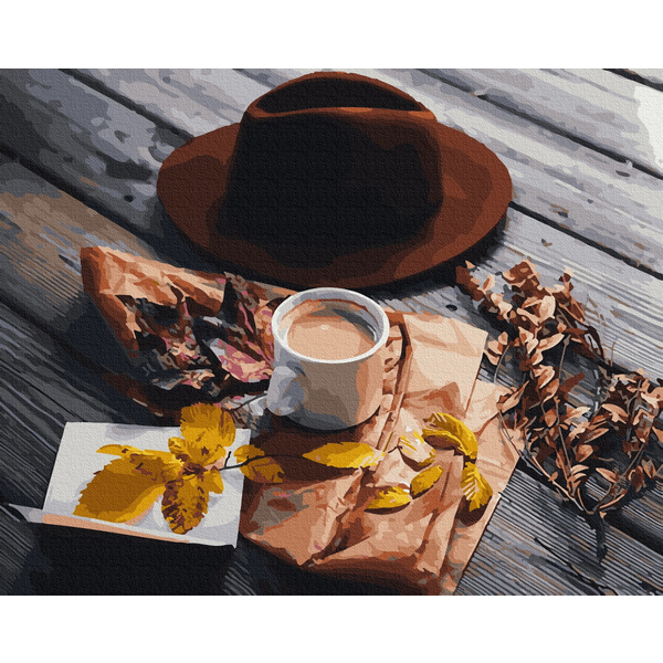 Картина по номерам Преміум картини - Осіння розкладка