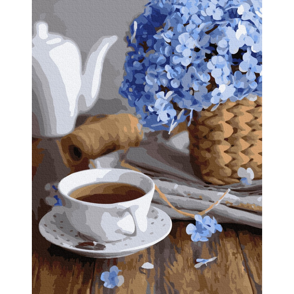 Картина по номерам Преміум картини - Чашечка весни