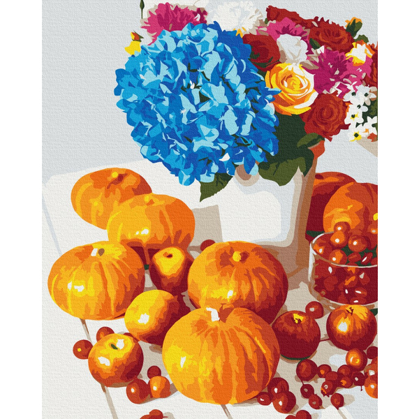 Картина по номерам Натюрморти - Гарбузовий натюрморт