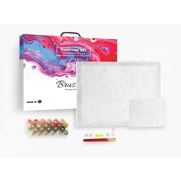 Картина по номерам Для початківців - Триптих пастельный арт 3