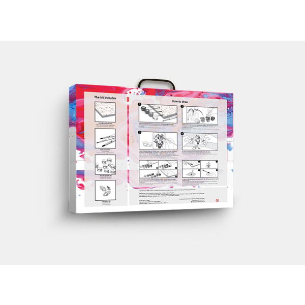 Картина по номерам Для початківців - Триптих пастельный арт 1