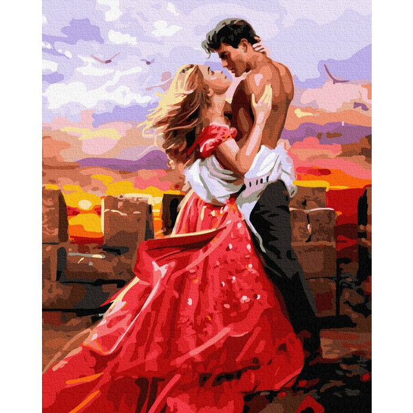 Картина по номерам Романтика - Мексиканська пристрасть