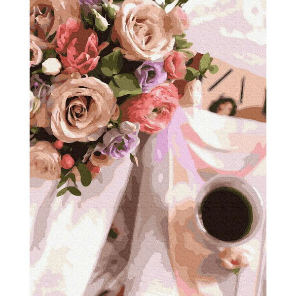 Картина по номерам Квіти - Насичений аромат