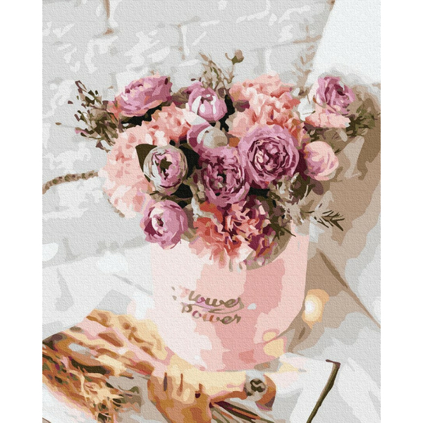 Картина по номерам Квіти - Флавер Павер