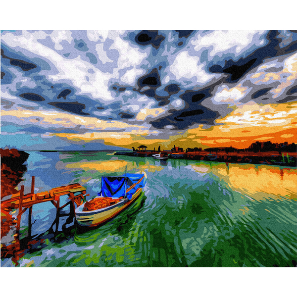 Картина по номерам Пейзажі - Фантастичне небо