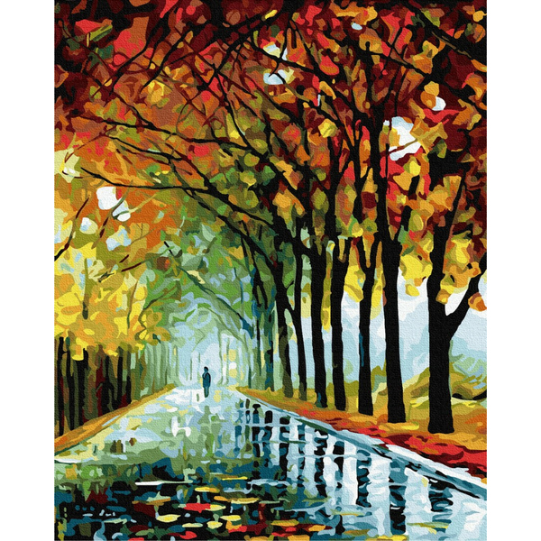Картина по номерам Пейзажі - Живописна осінь